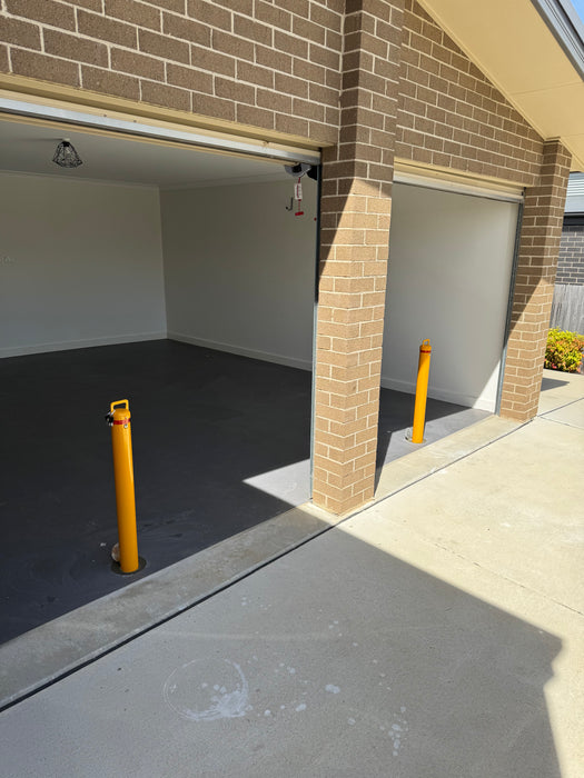 90mm Lockable with Handle Bollard