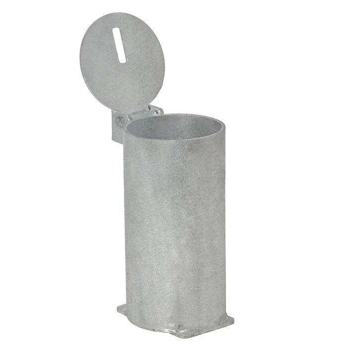 Bollard 114mm In Ground Removable Base Only