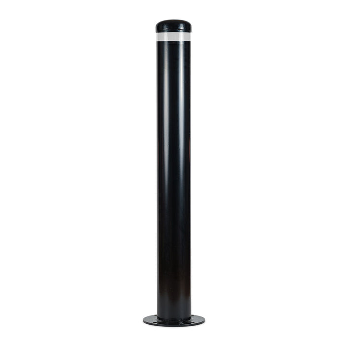 Surface Mounted Bollard 140mm Black