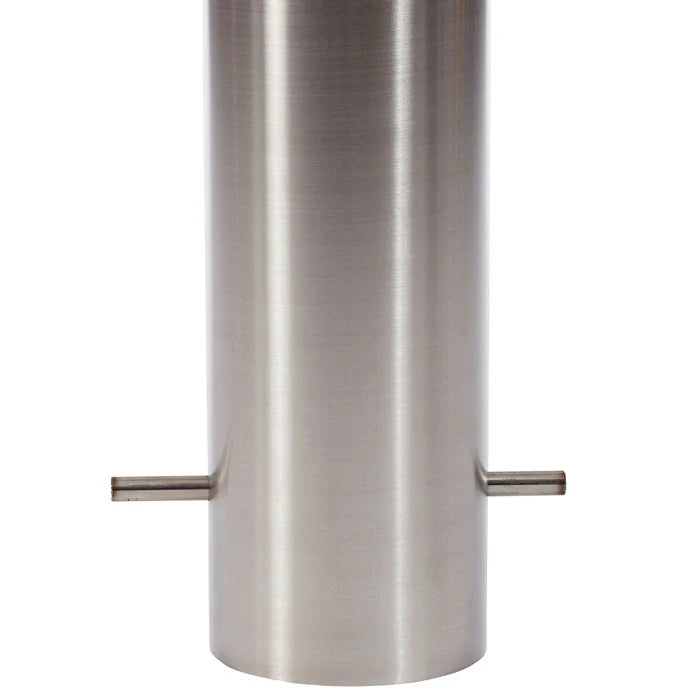 Bollard 168mm In Ground - Stainless Steel 304