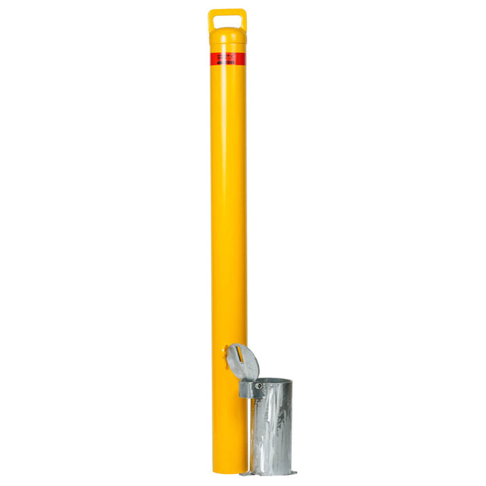 90mm Lockable with Handle Bollard