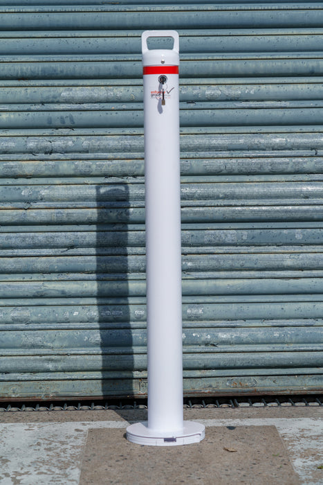 Surface Mount Removable Security Bollard 90mm