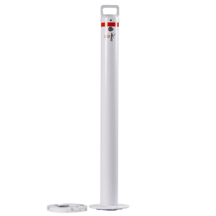 Surface Mount Removable Security Bollard 90mm