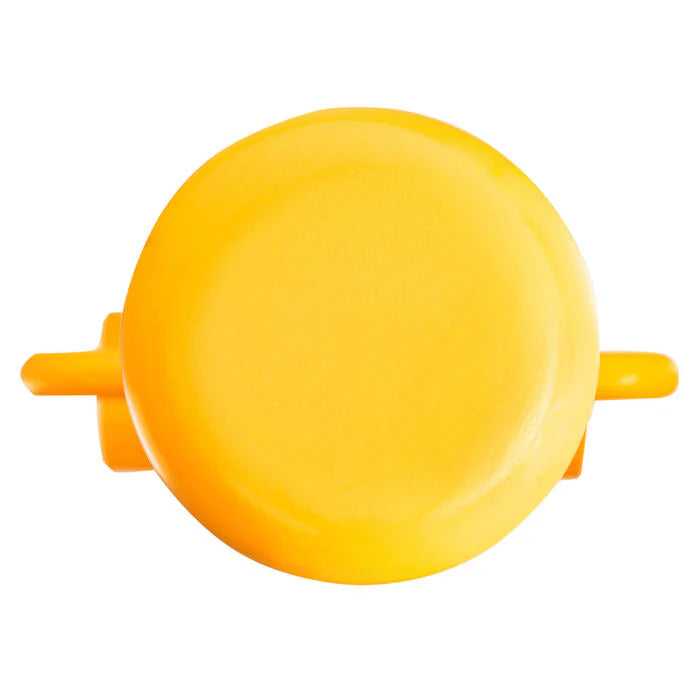 Bollard Heavy-Duty Removable In-Ground Double Lock Shared Zone Yellow