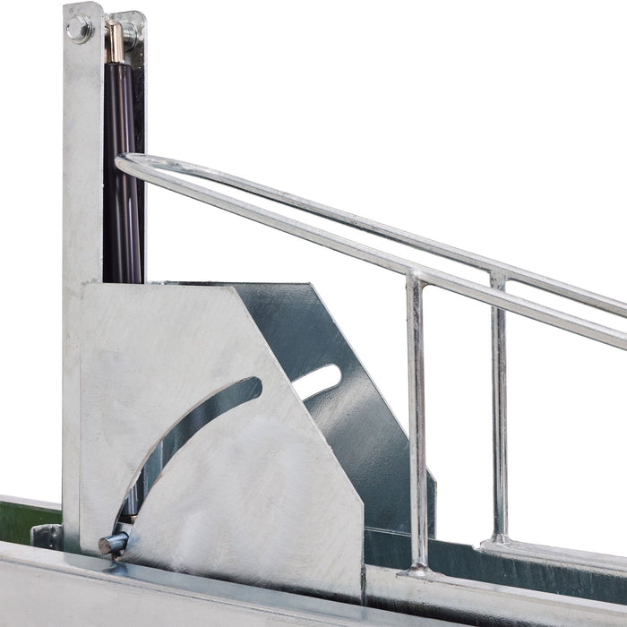 Velodrome Ramp Rack Bike Rack Double Tier Height with Ramp for Bikes — Car Park Safety ...