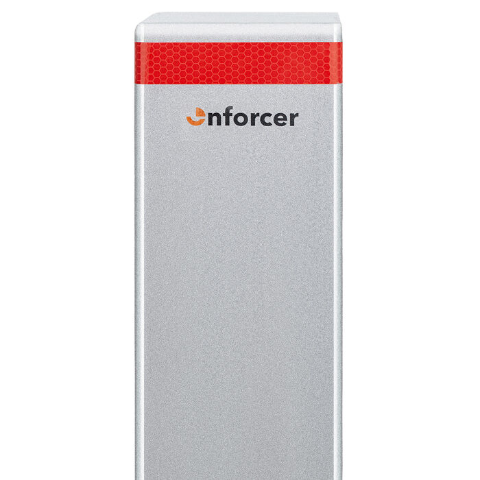 Bollard Square Removable Padlock 120mm In-Ground Galvanised