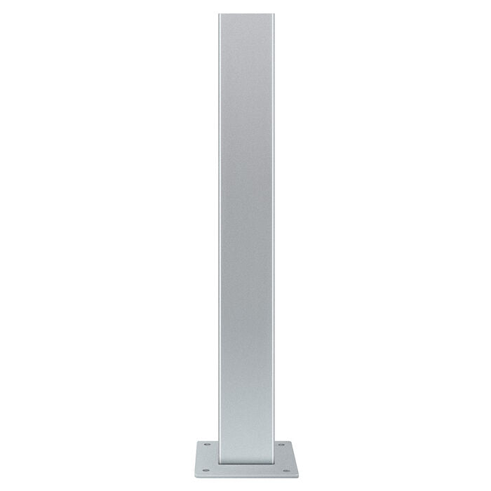 Bollard Square Surface Mounted 120mm Galvanised