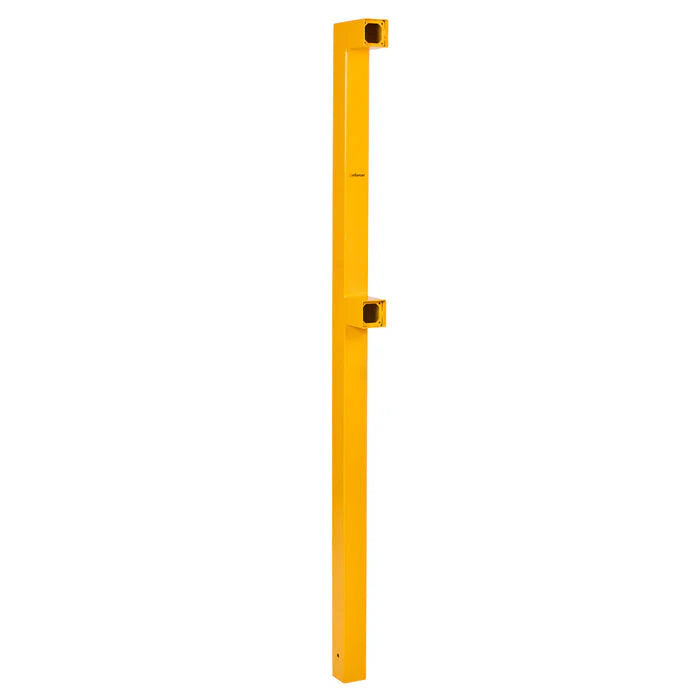 Intercom Bollard Post Dual Card Reader In-Ground - Yellow
