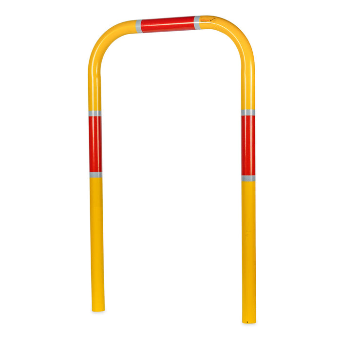 Cycle Hold Rails Pedestrian Bicycle Holding Rail - In Ground — Car Park Safety Solutions