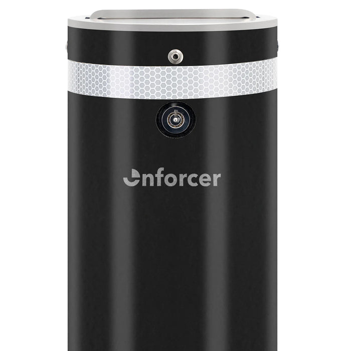 Bollard Premium Removable KeyLock 140mm In Ground - Black